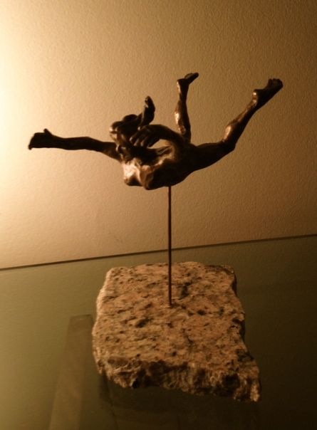 FIGUREWORK 5 - Flying Woman - Bronze - 2013